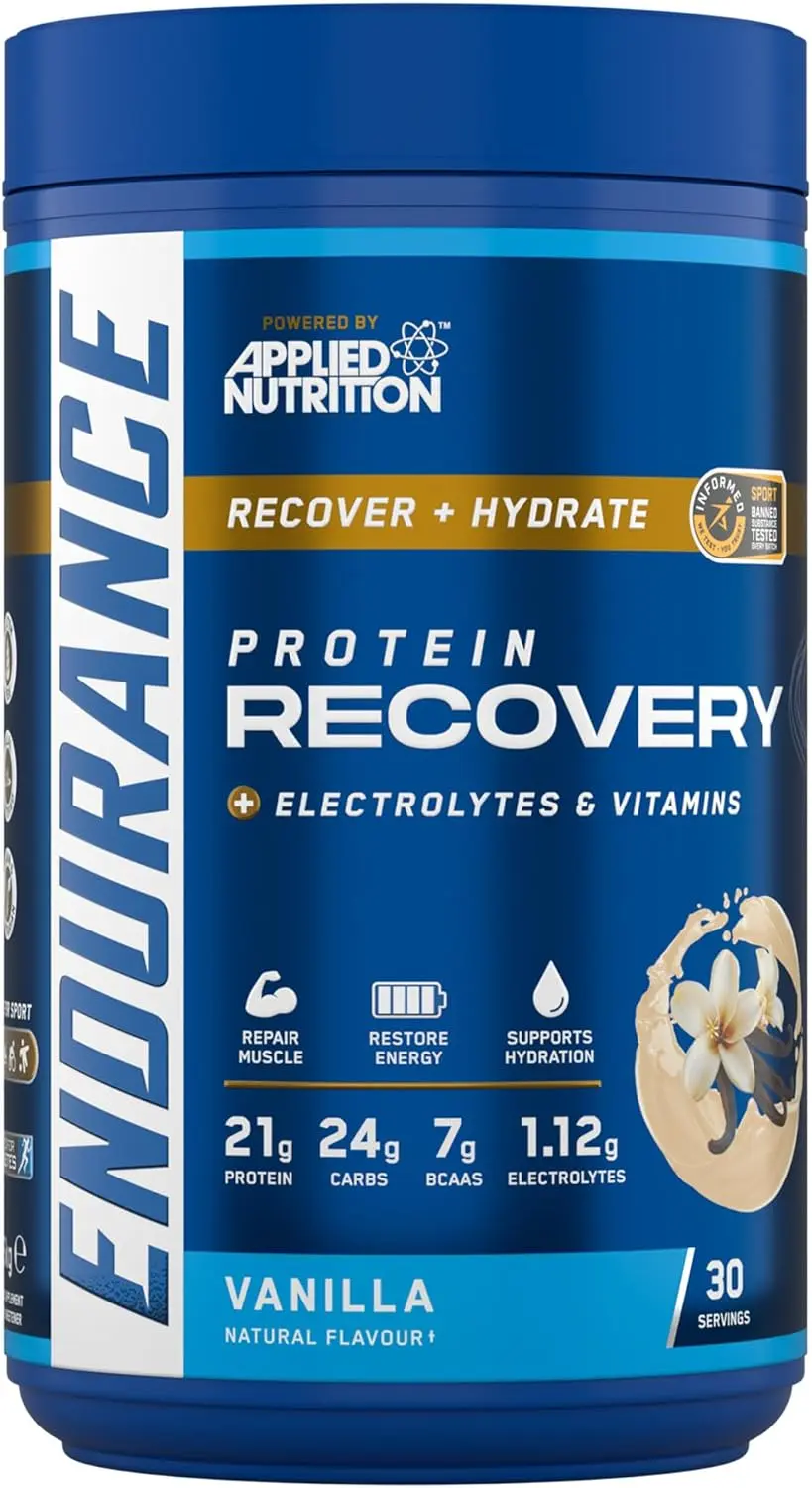 Applied Nutrition Endurance - Post Exercise Recovery Drink-1.5kg - 30 Servings- Vanilla
