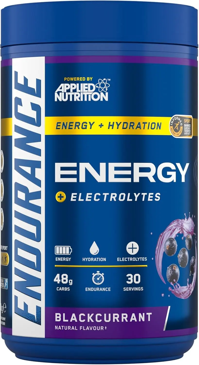 [TPS034] Endurance Energy Drink Powder 1.5kg - 30 Servings - Blackcurrant
