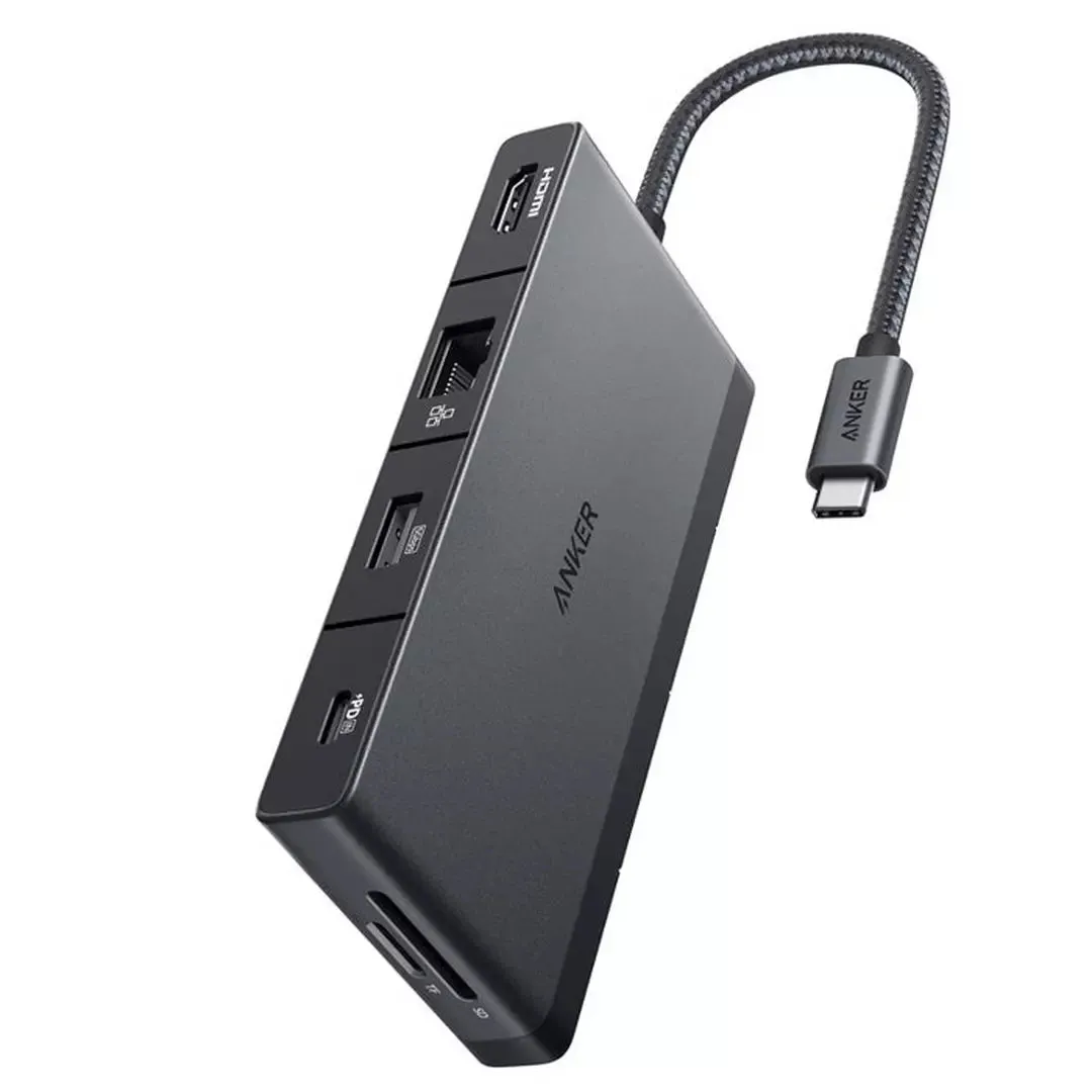 Anker 552 USB-C Hub 9-In-1 4K HDMI - Black