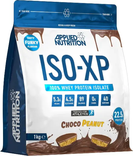 [0634158939082] Applied Nutrition ISO XP Whey Isolate - Whey Protein Isolate Powder - Choco Peanut