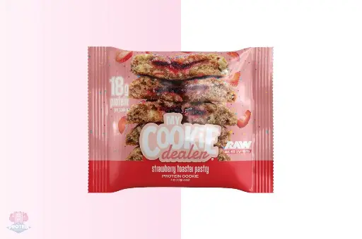 [850057175011] My Cookie Dealer Protein Cookies, Strawberry Toaster Pastry - 18g Protein