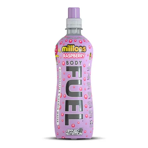 [APP402-BF12x500-MILRASP] BODY FUEL ELECTROLYTE WATER - 12x500ml - MILLIONS RASPBERRY    