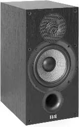 ELAC Debut 2.0 B6.2 Bookshelf Speakers, Black (Pair) 