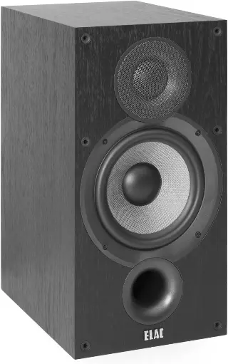 [DB62-BK] ELAC Debut 2.0 B6.2 Bookshelf Speakers, Black (Pair) 