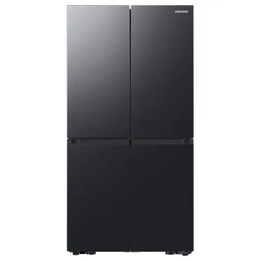 [RF65DG90BEB1AE] SAMSUNG BESPOKE T Style French Door Refrigerator, 602L Black