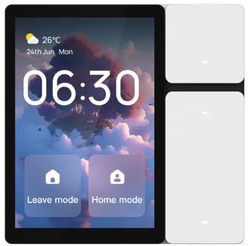 [GS-TPP06] Smart Control Panel Mini (Scene control + 3-gang relays + IR Built-in)