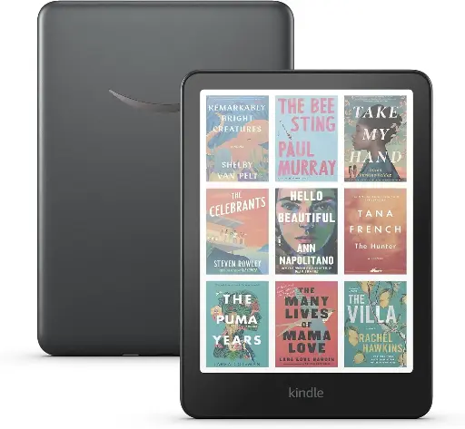 [B0CN3XR57P] Amazon Kindle Colorsoft Signature Edition (32 GB) 7-Inch Color Display - Metallic Black