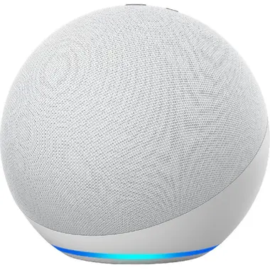 [B07XKF75B8]  Amazon Echo (4th Gen) Smart Speaker with Alexa - Glacier White