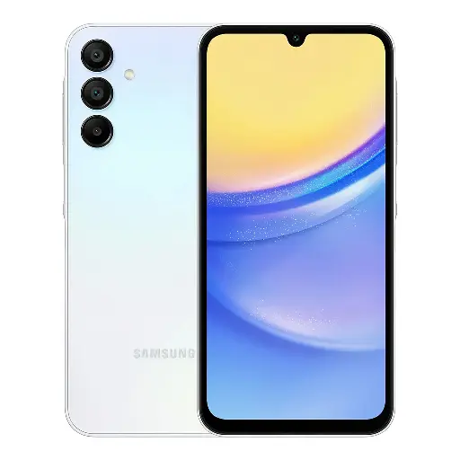 [SM‑A155F/DSN] Samsung Galaxy A15 Dual SIM 4G - 4 GB RAM, 128 GB, Light Blue