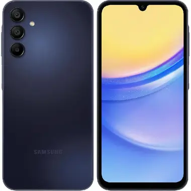 [SM‑A155F] Samsung Galaxy A15 Dual SIM 4G - 4 GB RAM, 128 GB, Black